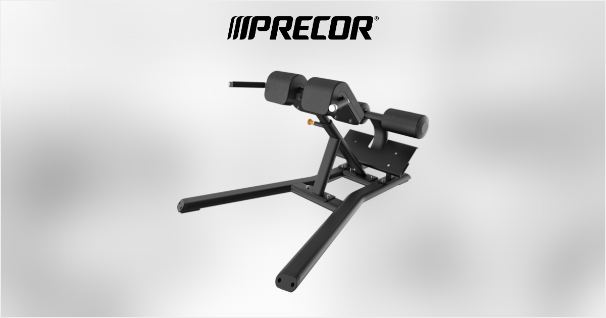 バックエクステンション - Vitality™ ベンチ＆ラック | 製品 | Precor