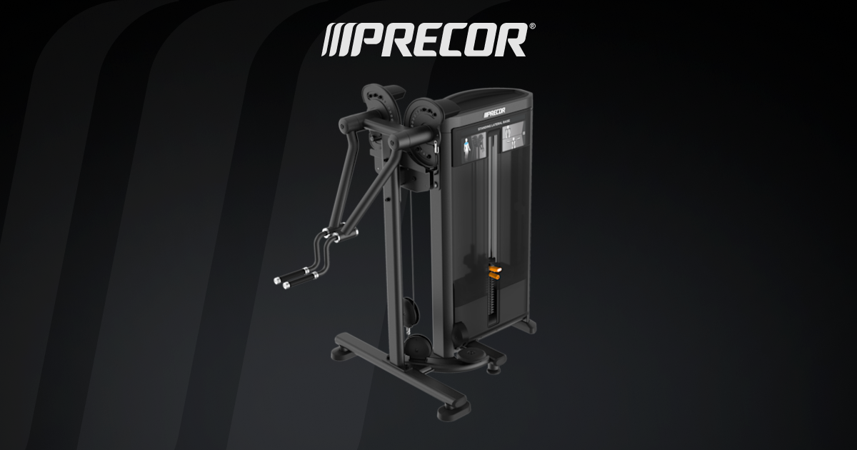 スタンディングラテラルレイズ - Resolute | 製品 | Precor